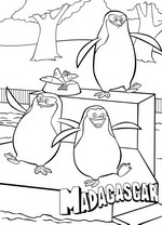 coloring page Madagascar