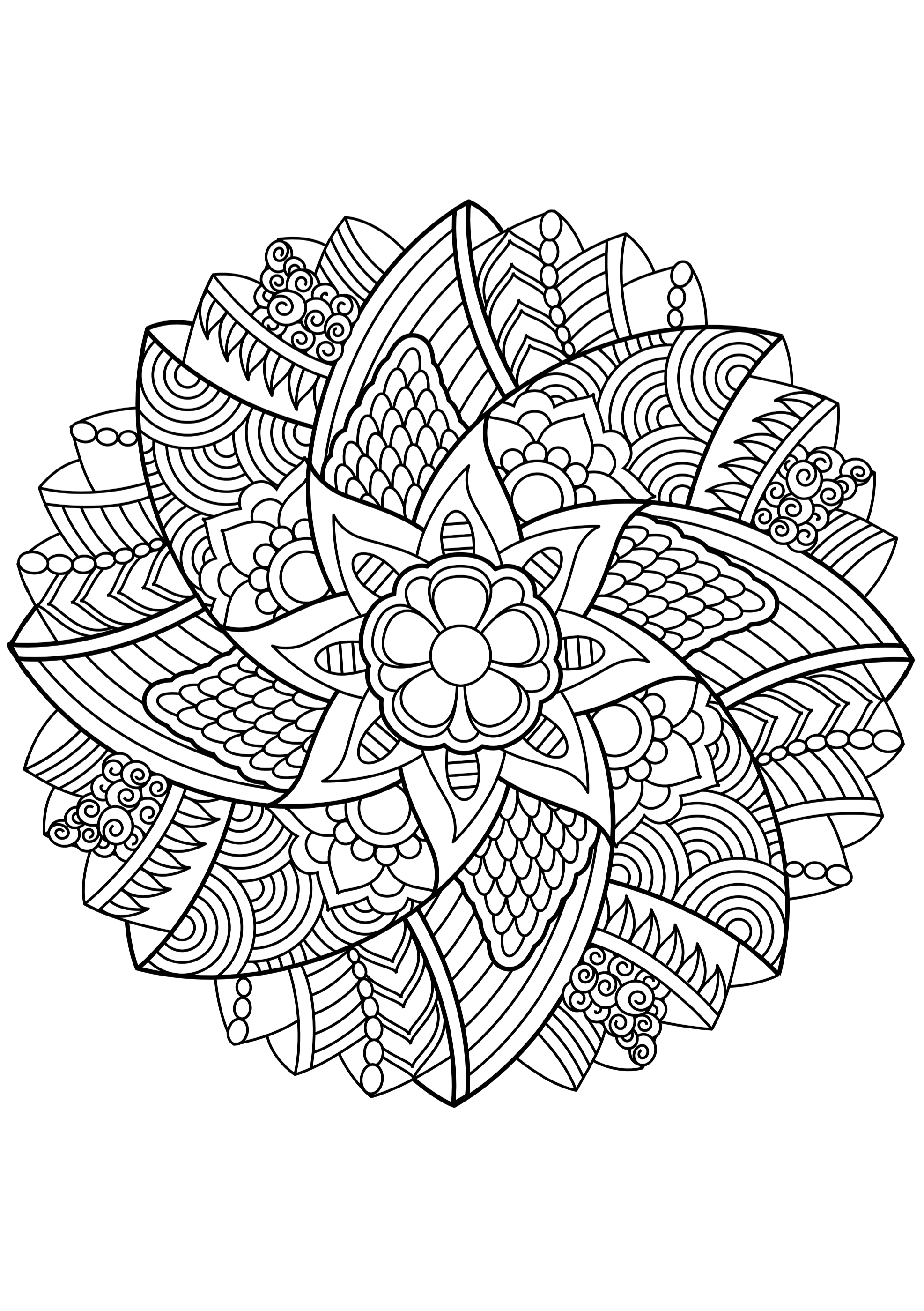 Magic Mandalas 2 Colouring Book for Kids