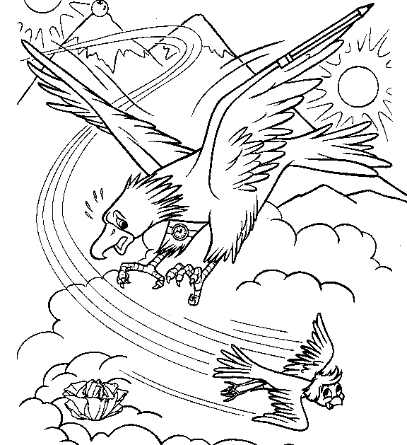 kidsnfun  16 coloring pages of merlin the wizard
