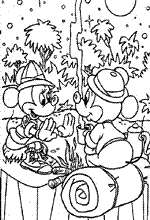 coloring page Mickey Mouse