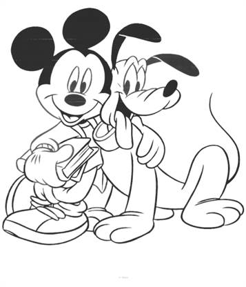 Kids-n-fun.com | 49 coloring pages of Mickey Mouse