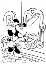 coloring page Minnie Mouse