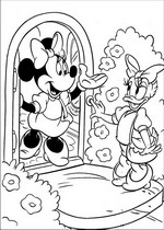 coloring page Minnie Mouse