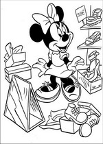 coloring page Minnie Mouse