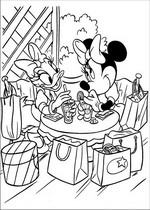 coloring page Minnie Mouse