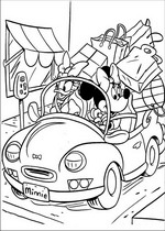 coloring page Minnie Mouse