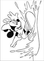coloring page Minnie Mouse