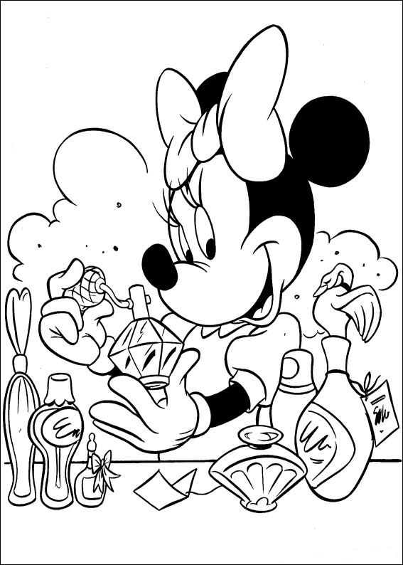 Kids-n-fun.com | 38 coloring pages of Minnie Mouse