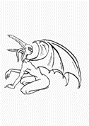 coloring page Monsters Inc