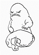 coloring page Monsters Inc