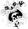 coloring page Monsters Inc