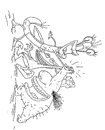 coloring page Monsters Inc