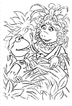 Kids-n-fun | 25 coloring pages of Muppets