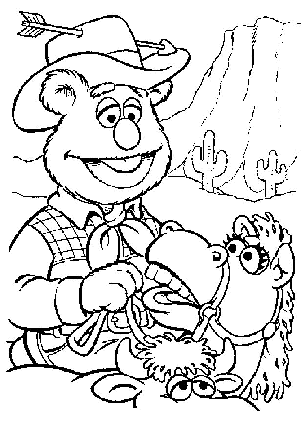 Kids N 25 Coloring Pages Of Muppets