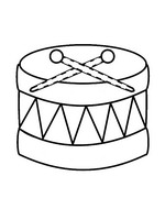 coloring page Musical Instruments