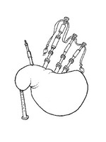 coloring page Musical Instruments