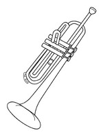 coloring page Musical Instruments