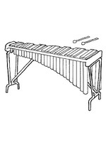 coloring page Musical Instruments