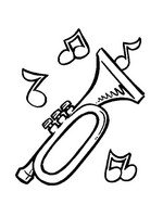 coloring page Musical Instruments