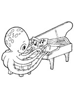 coloring page Musical Instruments