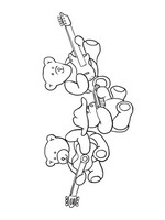 coloring page Musical Instruments