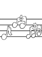 coloring page Musical Instruments