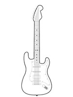 coloring page Musical Instruments