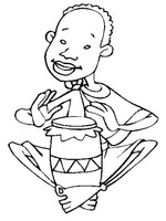 coloring page Musical Instruments