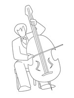 coloring page Musical Instruments