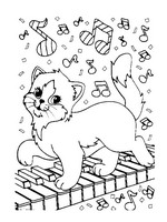 coloring page Musical Instruments