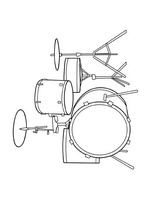 coloring page Musical Instruments