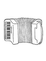 coloring page Musical Instruments