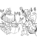 coloring page Musical Instruments