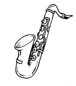 coloring page Musical Instruments