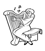 coloring page Musical Instruments