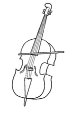 coloring page Musical Instruments