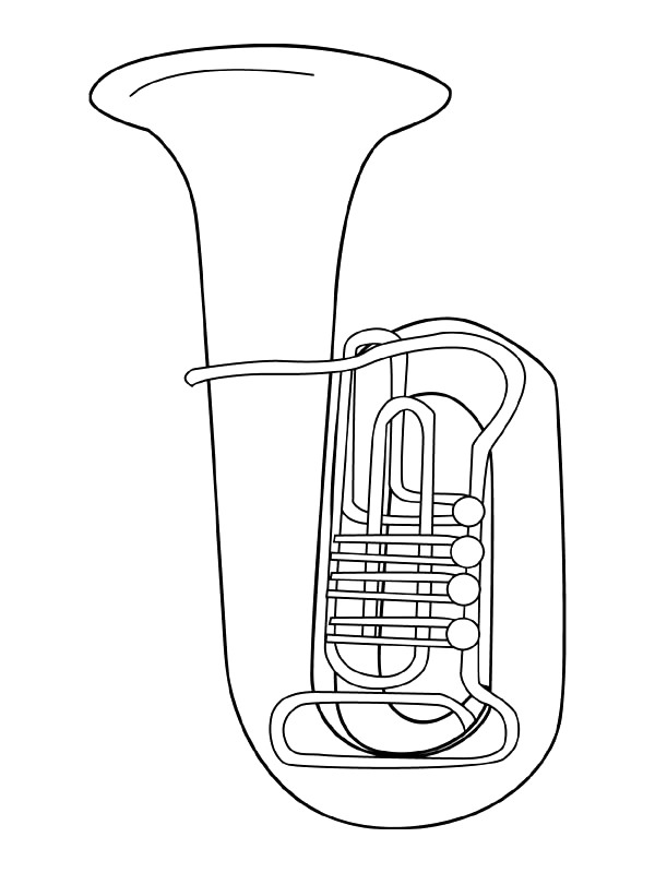 instruments coloring pages - photo #43