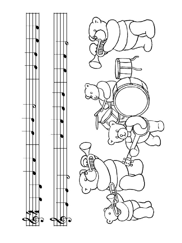 Kids-n-fun.com | 62 coloring pages of Musical Instruments