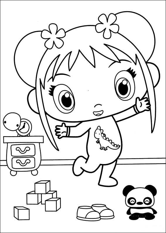 kai lan coloring pages - photo #17