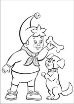 coloring page Noddy