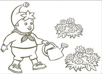 coloring page Noddy