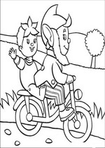 coloring page Noddy