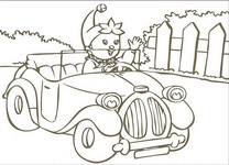 coloring page Noddy