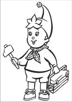 coloring page Noddy