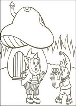 coloring page Noddy