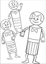 coloring page Noddy