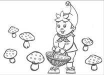 coloring page Noddy