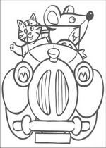 coloring page Noddy