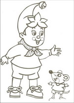 coloring page Noddy