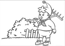 coloring page Noddy